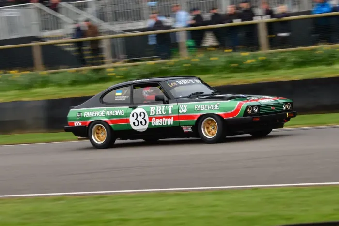 Rights Managed : CJ10 7302 Ludovic Lindsay, Ford Capri III 3 litre S