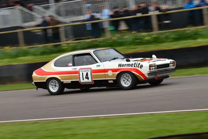 Rights Managed : CJ10 7308 John Spiers, Ford Capri Mk2 3 litre S Rights Managed : CJ10 7308 John Spiers, Ford Capri Mk2 3 litre S