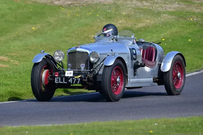 Framed Print : CJ10 7839 Ian Fyfe, Alvis 12-70 Special Framed Print : CJ10 7839 Ian Fyfe, Alvis 12-70 Special