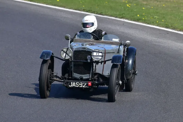 Framed Print : CJ10 7854 Paul Weston, Frazer Nash TT replica Framed Print : CJ10 7854 Paul Weston, Frazer Nash TT replica
