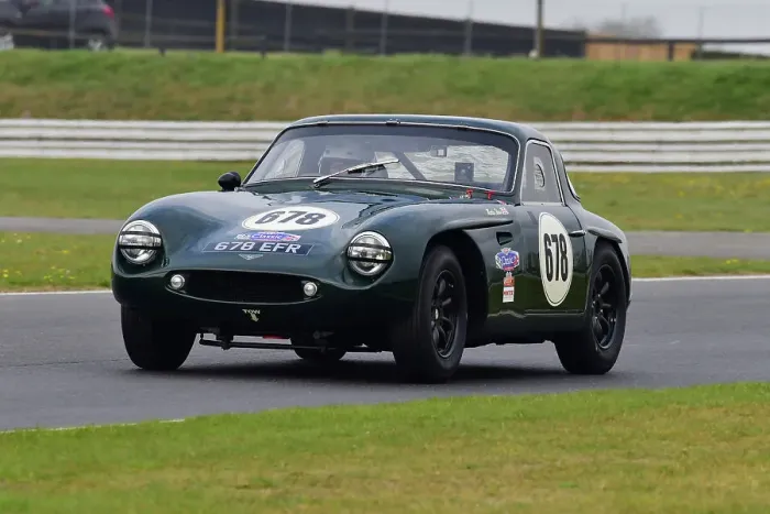 Framed Print : CJ10 8337 Martin Stowe, TVR Grantura Mk3 Framed Print : CJ10 8337 Martin Stowe, TVR Grantura Mk3