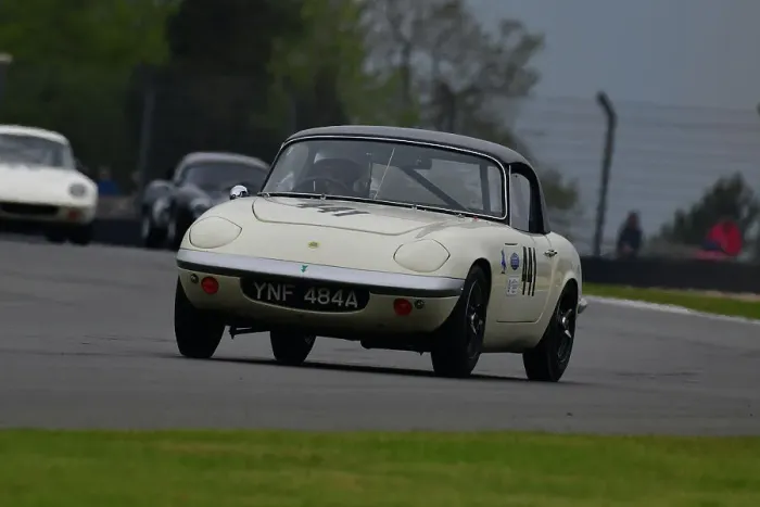 Framed Print : CJ10 9337 Robert Barrie, Steve Monk, Lotus Elan S1