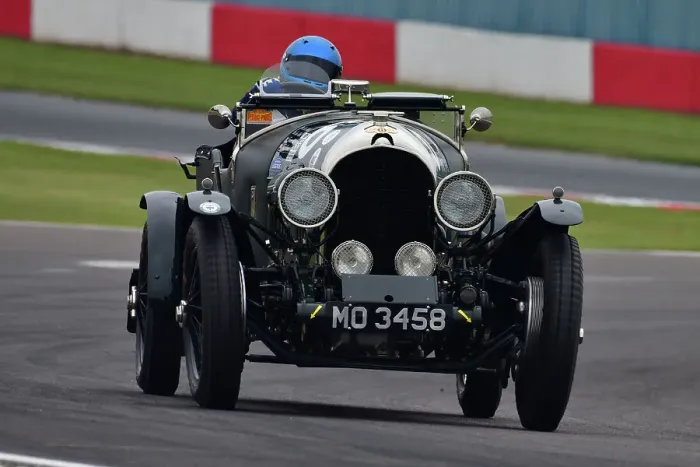 Framed Print : CJ10 9498 Steve Ward, Bentley 4 ½ litre Framed Print : CJ10 9498 Steve Ward, Bentley 4 ½ litre