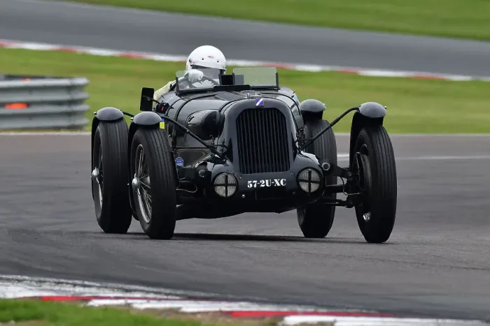 Framed Print : CJ10 9618 Max Sowerby, Marcus Black, Talbot Lago T23