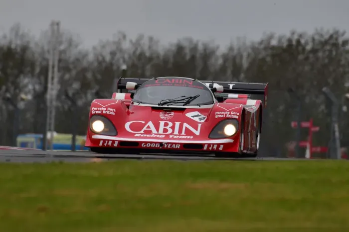 Framed Print : CJ10 9689 Henry Pearman, Mark Sumpter, Porsche 962C