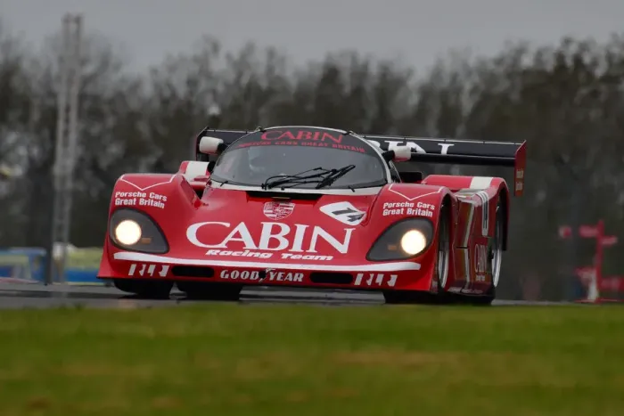 Framed Print : CJ10 9701 Henry Pearman, Mark Sumpter, Porsche 962C