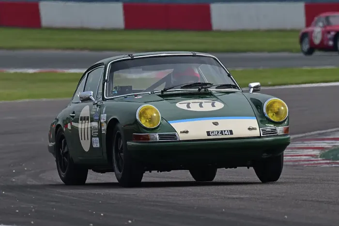 Framed Print : CJ10 9861 Guy Ziser, Richard Tuthill, Porsche 911