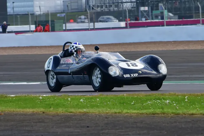 Framed Print : CJ11 0142 John Chisholm, Lola Mk1 Framed Print : CJ11 0142 John Chisholm, Lola Mk1