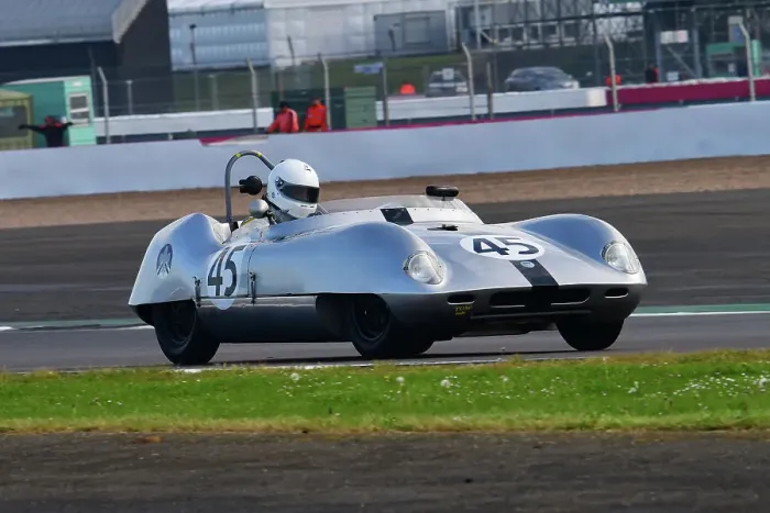 Framed Print : CJ11 0157 Rod Begbie, Elva Climax Mk4 Framed Print : CJ11 0157 Rod Begbie, Elva Climax Mk4
