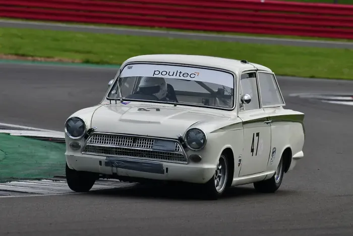 Framed Print : CJ11 0188 Nigel Cox, Ford Lotus Cortina Framed Print : CJ11 0188 Nigel Cox, Ford Lotus Cortina