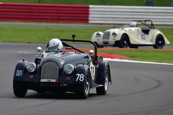 Framed Print : CJ11 0197 Jonathon Rushton, Morgan Plus 4 Framed Print : CJ11 0197 Jonathon Rushton, Morgan Plus 4