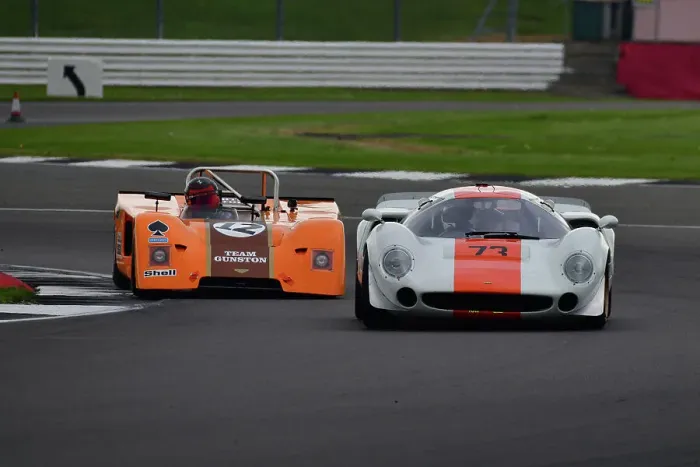 Framed Print : CJ11 0406 Nick Sleep, Lola T70 MK3, Jamie Thwaites, Chevron B19 Framed Print : CJ11 0406 Nick Sleep, Lola T70 MK3, Jamie Thwaites, Chevron B19