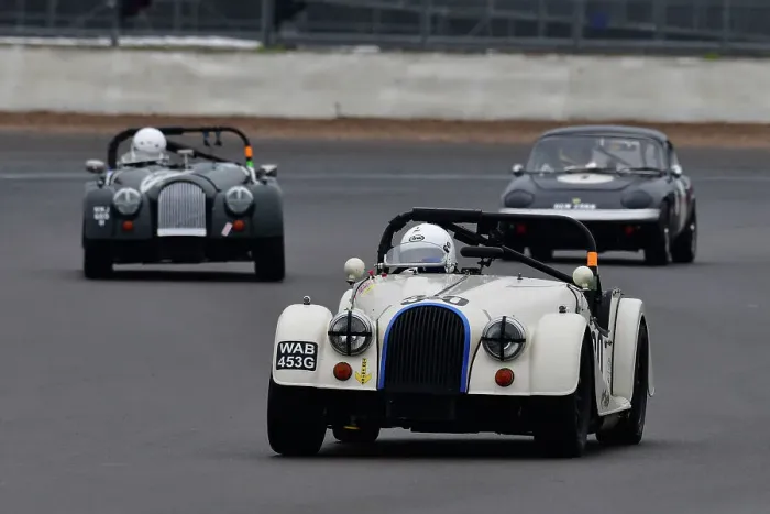 Framed Print : CJ11 0984 Robin Pearce, Morgan Plus 8 Framed Print : CJ11 0984 Robin Pearce, Morgan Plus 8