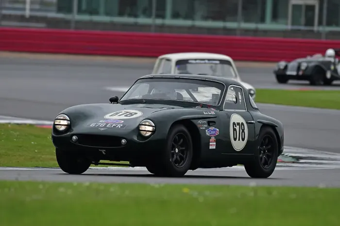 Framed Print : CJ11 1066 Martin Stowe, TVR Grantura Mk3 Framed Print : CJ11 1066 Martin Stowe, TVR Grantura Mk3