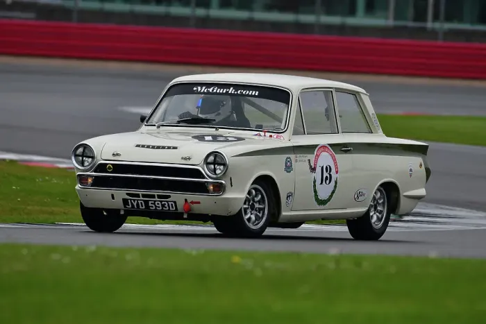 Framed Print : CJ11 1067 John McGurk, Ford Lotus Cortina Framed Print : CJ11 1067 John McGurk, Ford Lotus Cortina