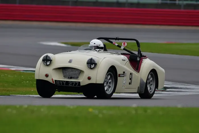 Framed Print : CJ11 1071 Richard Owen, Triumph TR2 Framed Print : CJ11 1071 Richard Owen, Triumph TR2