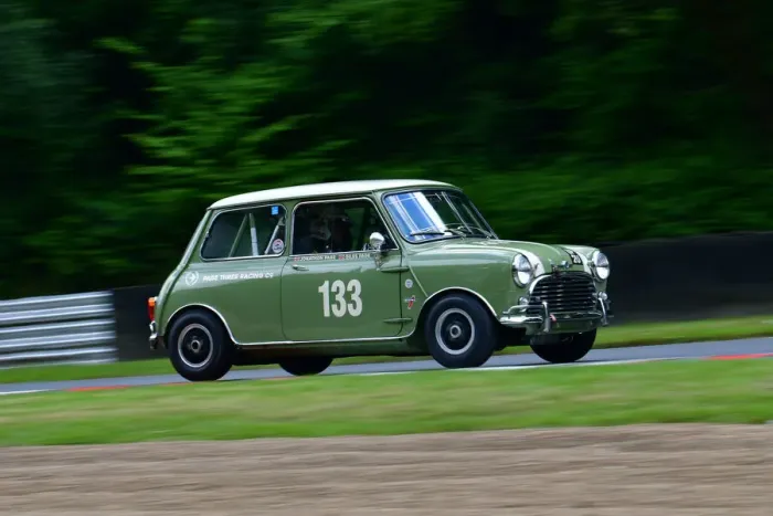 Framed Print : CJ11 1483 Jonathon Page, Nick Swift, Morris Mini Cooper S Framed Print : CJ11 1483 Jonathon Page, Nick Swift, Morris Mini Cooper S