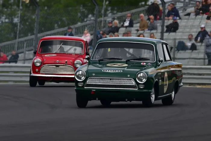 Framed Print : CJ11 2115 David Dickenson, Ford Lotus Cortina Framed Print : CJ11 2115 David Dickenson, Ford Lotus Cortina