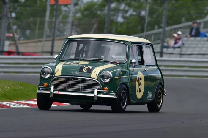 Framed Print : CJ11 2140 Jonathan Kent, Spencer Wanstall, Austin Mini Cooper S Framed Print : CJ11 2140 Jonathan Kent, Spencer Wanstall, Austin Mini Cooper S