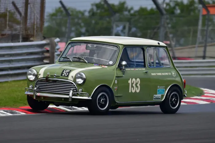 Framed Print : CJ11 2157 Jonathon Page, Nick Swift, Morris Mini Cooper S Framed Print : CJ11 2157 Jonathon Page, Nick Swift, Morris Mini Cooper S