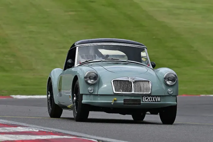 Framed Print : CJ11 2533 John Pearson, Nick Brayshaw, MG A Roadster Framed Print : CJ11 2533 John Pearson, Nick Brayshaw, MG A Roadster