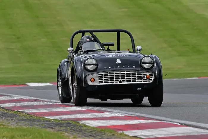 Framed Print : CJ11 2543 David Keers-Trafford, Triumph TR3A Framed Print : CJ11 2543 David Keers-Trafford, Triumph TR3A