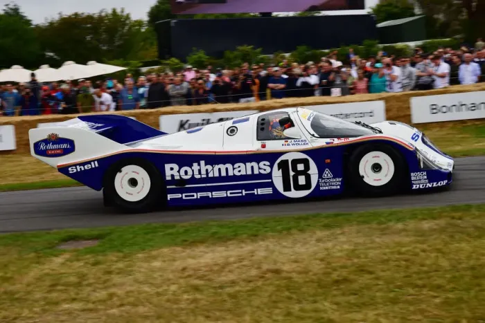 Rights Managed : CJ11 3433 Henry Pearman, Henri Pescarolo, Porsche 962C Rights Managed : CJ11 3433 Henry Pearman, Henri Pescarolo, Porsche 962C