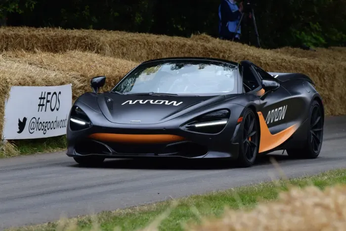 Rights Managed : CJ11 3539 Sam Schmidt, Arrow McLaren 720S Rights Managed : CJ11 3539 Sam Schmidt, Arrow McLaren 720S