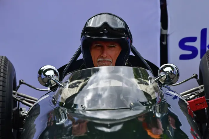 Rights Managed : CJ11 3899 Damon Hill, BRM P578