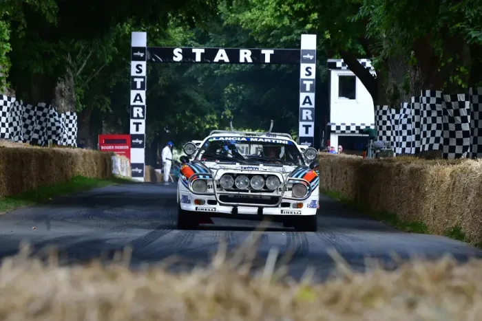 Rights Managed : CJ11 4369 David Kedward, Lancia Rallye 037