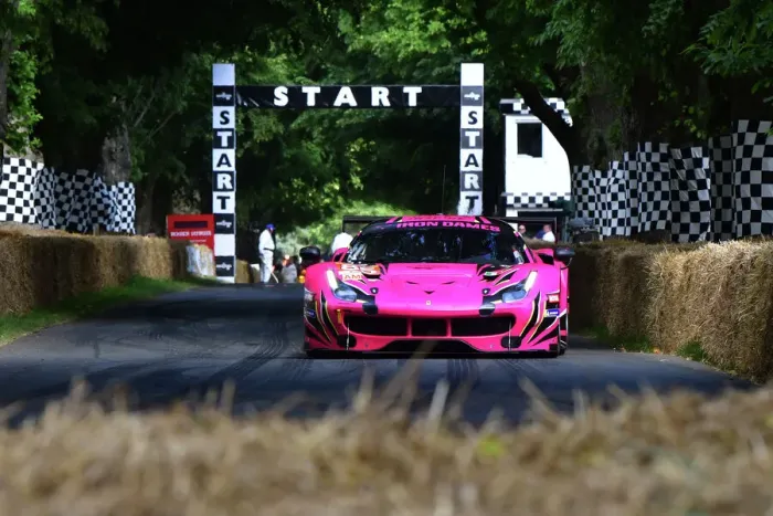 Rights Managed : CJ11 4421 Deborah Mayer, Ferrari 488 GT3 Rights Managed : CJ11 4421 Deborah Mayer, Ferrari 488 GT3