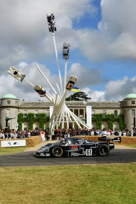Rights Managed : CJ11 4822 Alex Brundle, Sauber-Mercedes C9 Rights Managed : CJ11 4822 Alex Brundle, Sauber-Mercedes C9