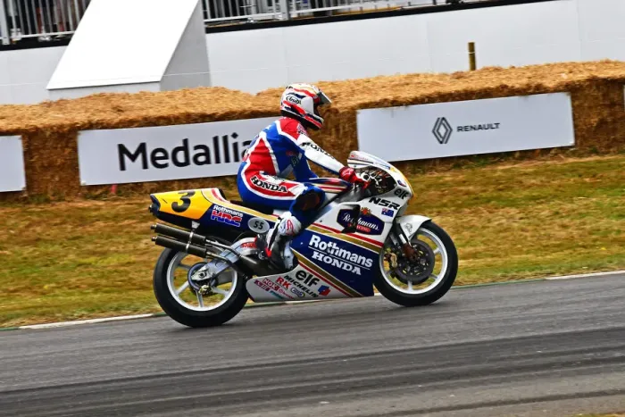 Rights Managed : CJ11 4997 Honda NSR 500 Rights Managed : CJ11 4997 Honda NSR 500