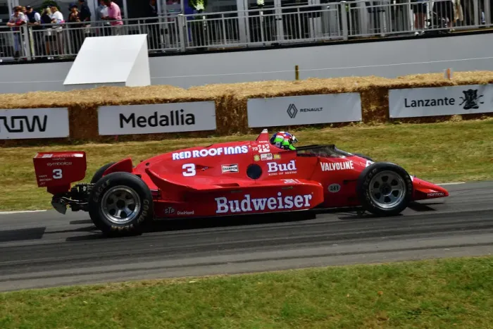 Rights Managed : CJ11 5065 Dario Franchitti, March-Cosworth 86C Rights Managed : CJ11 5065 Dario Franchitti, March-Cosworth 86C