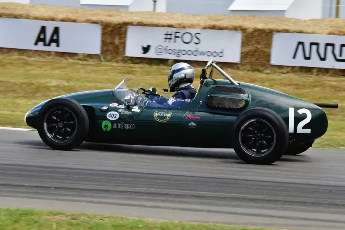 Rights Managed : CJ11 5082 Chris Helliwell, Cooper Climax T43