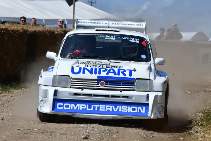 Rights Managed : CJ11 5196 John Saunders, MG Metro 6R4 Rights Managed : CJ11 5196 John Saunders, MG Metro 6R4