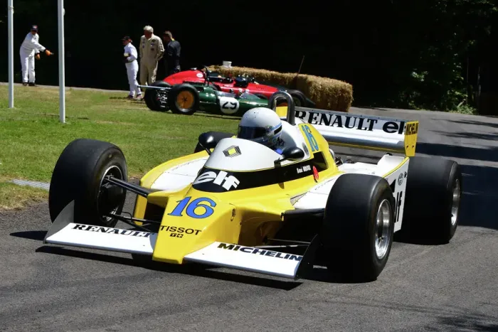 Rights Managed : CJ11 5260 Rene Arnoux, Renault RS10 Rights Managed : CJ11 5260 Rene Arnoux, Renault RS10