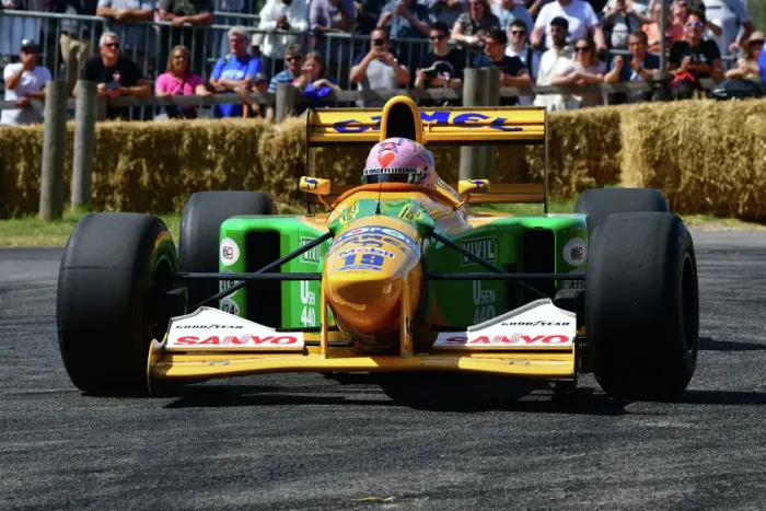 Rights Managed : CJ11 5307 Lorina McLaughlin, Benetton-Ford B192 Rights Managed : CJ11 5307 Lorina McLaughlin, Benetton-Ford B192
