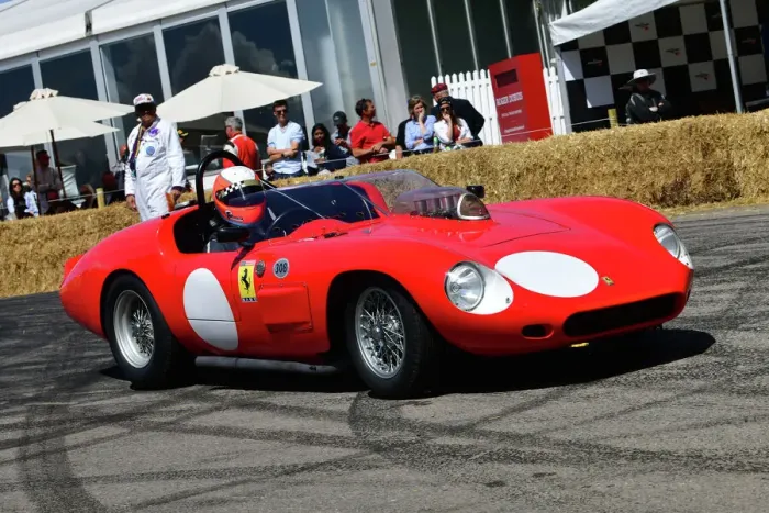 Rights Managed : CJ11 5321 Sam Hancock, Tim Samways, Ferrari 246S Dino Rights Managed : CJ11 5321 Sam Hancock, Tim Samways, Ferrari 246S Dino