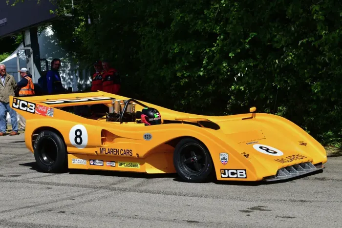 Rights Managed : CJ11 5327 Dean Forward, McLaren-Chevrolet M8F Rights Managed : CJ11 5327 Dean Forward, McLaren-Chevrolet M8F