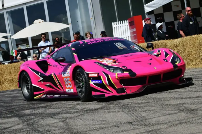 Rights Managed : CJ11 5330 Deborah Mayer, Ferrari 488 GT3 Rights Managed : CJ11 5330 Deborah Mayer, Ferrari 488 GT3