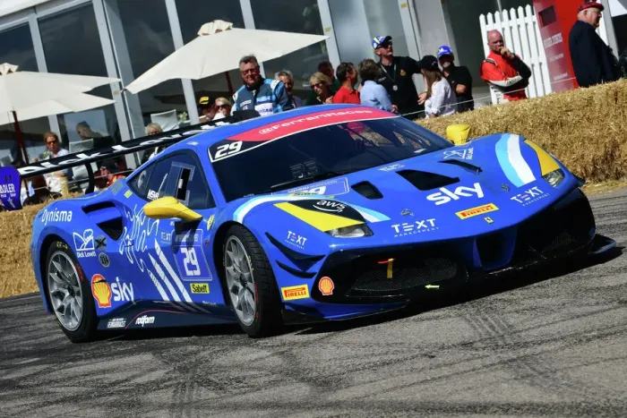 Rights Managed : CJ11 5345 James Swift, Ferrari 488 Challenge Rights Managed : CJ11 5345 James Swift, Ferrari 488 Challenge