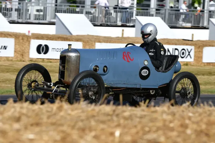 Rights Managed : CJ11 5439 Freddie Smith, AC Brooklands Racer Rights Managed : CJ11 5439 Freddie Smith, AC Brooklands Racer