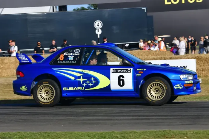 Rights Managed : CJ11 5491 Marcus Willis, Subaru Impreza WRC97 Rights Managed : CJ11 5491 Marcus Willis, Subaru Impreza WRC97