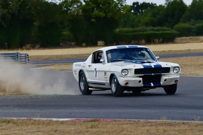 Framed Print : CJ11 6731 Mike Thorne, Shelby Mustang GT350