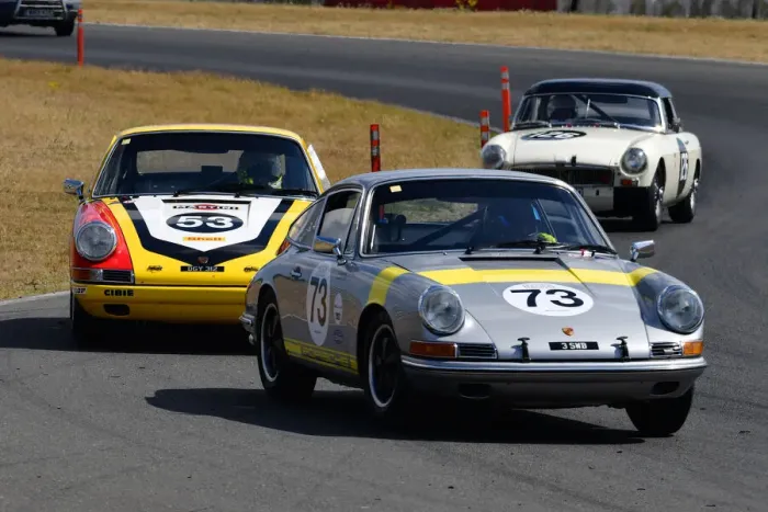 Framed Print : CJ11 6850 William Paul, Rory Butcher, Porsche 911, Christian Coll, Harvey Stanley, Porsche 911
