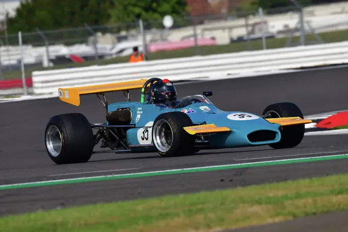 Framed Print : CJ11 8126 Frank Lyons, Brabham BT35 Framed Print : CJ11 8126 Frank Lyons, Brabham BT35