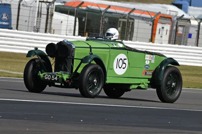 Framed Print : CJ11 8369 Nick Pellett, Talbot 105 Team Car