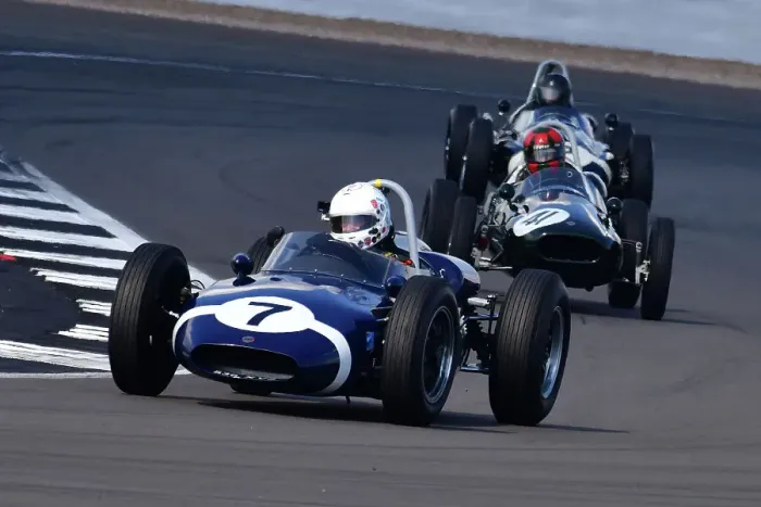 Framed Print : CJ11 8724 Nick Topliss, Cooper T53 Lowline Framed Print : CJ11 8724 Nick Topliss, Cooper T53 Lowline