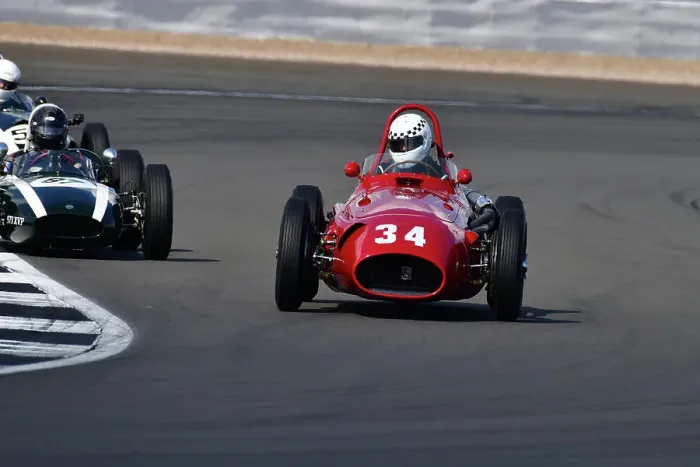 Framed Print : CJ11 8759 John Spiers, Maserati 250F 2516